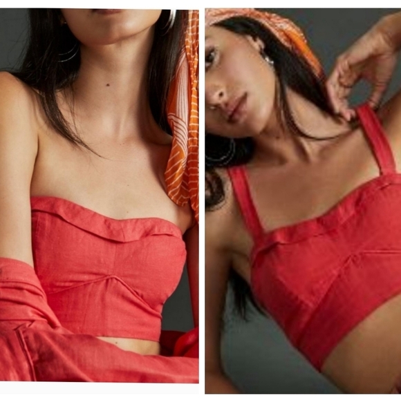 New Anthropologie Bustier Top Size XSP - Picture 1 of 8